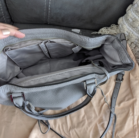 Rebecca Minkoff regan grey satchel tote - Picture 6 of 8